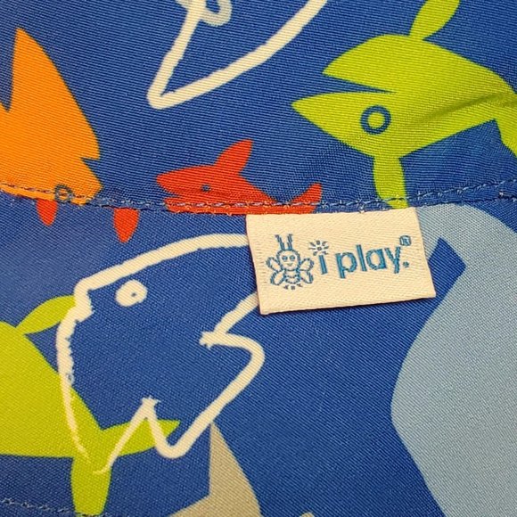 I Play Bucket Sun Hat 0-6 Months Blue - Picture 6 of 9